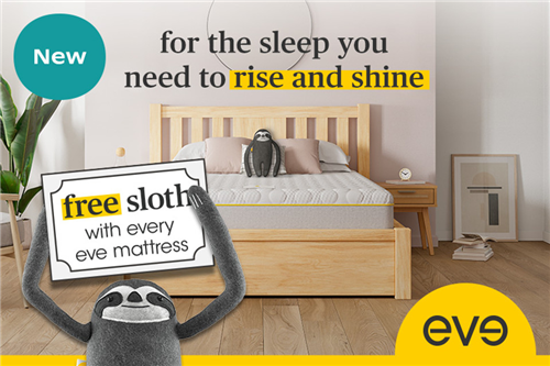 bensonsforbeds.co.uk - Free Sloth with every Eve Mattress!